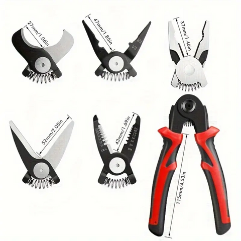 MultiGrip 5-in-1 Zangenset – Flexibles Werkzeug für jede harte Aufgabe