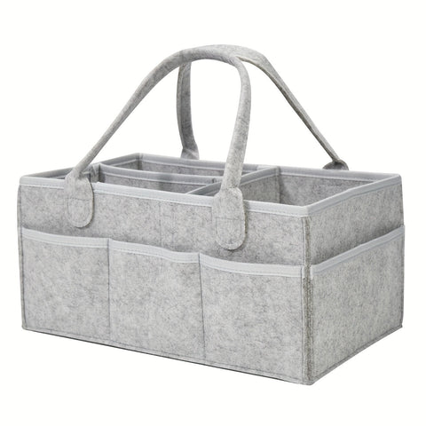 MamaOrganize Wickeltasche Aufbewahrungskorb - Praktisch und Stilvoll für Eltern