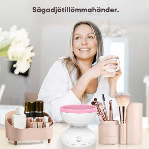Elektrischer Make-up-Pinselreiniger - Schnelle und Gründliche Reinigung