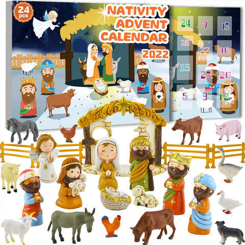 Kerst Nativity Adventskalender - Für ein magisches Weihnachts-Erlebnis
