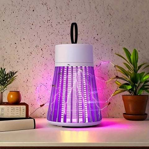 Wiederaufladbare Mückenlampe – 360° UV Elektrischer Schock Insektenvernichter