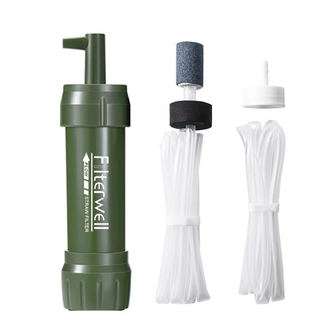 Praktischer Pocket-Wasserfilter – Unentbehrlich für Camping und Abenteuer