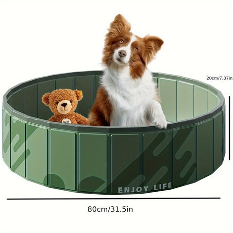 Tragbare Kühlbad für Hunde – Komfortabel und Sicher für Sommertage