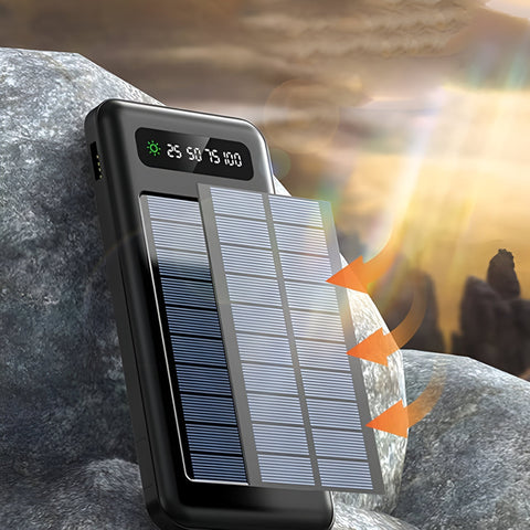 Hohe Kapazität 20.000mAh Solar-Powerbank – Schnelles und Doppelladen