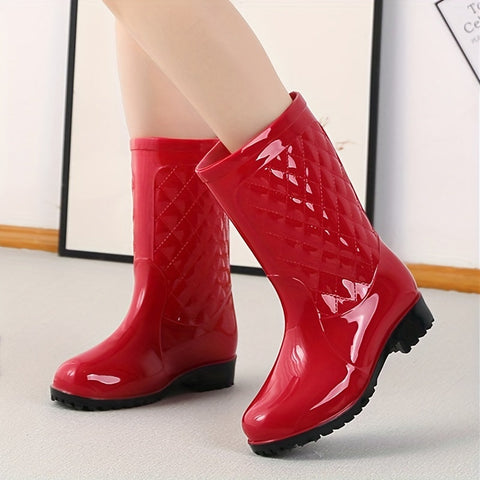Scarlet Damen Regenstiefel - Stilvoller Wasserdichter Schutz