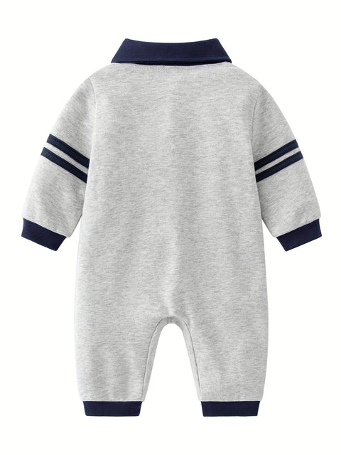 Sportlicher Strampler für Babys – Perfekt für Abenteuer im Freien im Frühling und Herbst