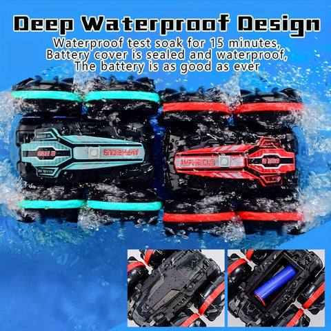 Amphibisches Stunt RC Auto - Schnell, Robust und Wasserdicht für Abenteuer