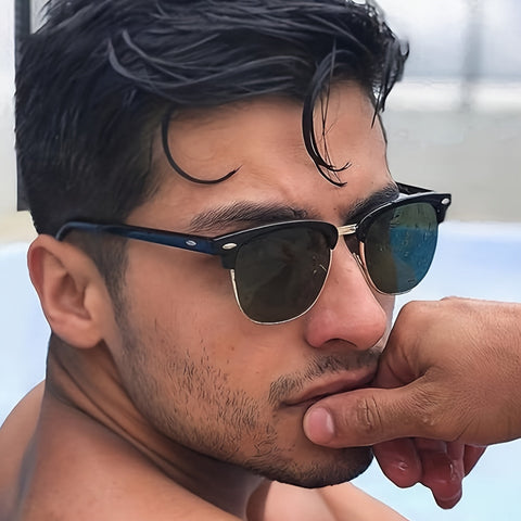 Lässige Klassische Sonnenbrille – Trendy und Komfortabel für Jeden Anlass