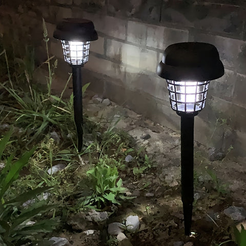 Solarbetriebene Insektenvernichterlampe für den Außenbereich – Mücken- & Fliegenfang-Duo