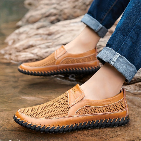 Leichte Herren Sandalen – Atmungsaktiv, Bequem und Rutschfest