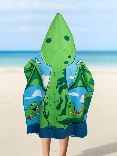 Dinosaurier Strandhandtuch für Kinder – Spaßig und Funktional für Sommer- und Strandtage