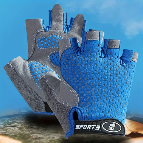 Halb Fingerhandschuhe für Radfahren und Outdoor-Aktivitäten – Atmungsaktives und Rutschfestes Design