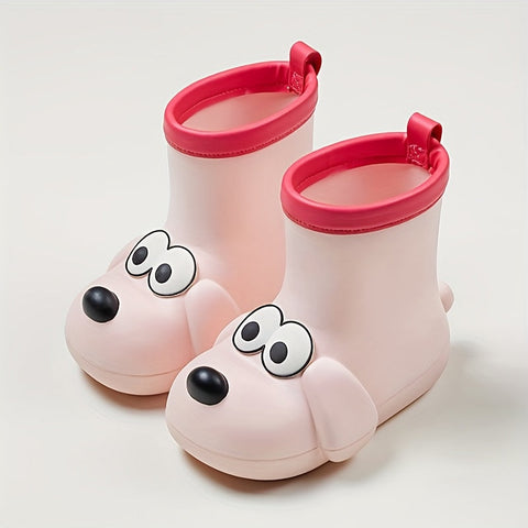 Woef Woef Regenstiefel für Kinder - Süßer Wasserdichter Schutz