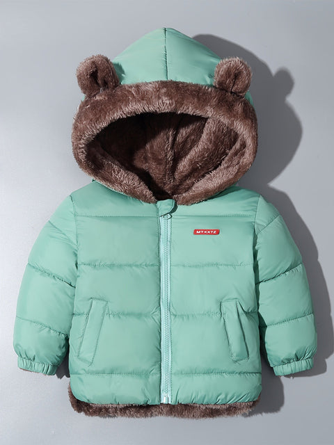 Bärenknuffel Winterjacke - Für abenteuerlustige Kinder