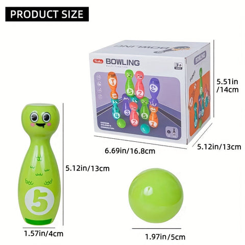 Fröhliches Kinder-Bowling-Set - Für Spaß und Entwicklung