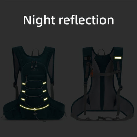 Leichter Sport-Rucksack - Atmungsaktiv und Wasserfest für Joggen und Wandern