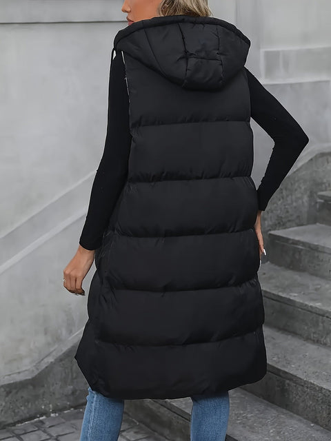 Eva Puffy Weste - Stilvoll und Warm für Damen im Herbst und Winter