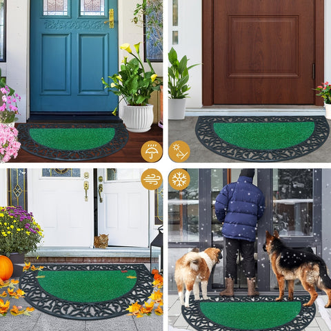 Robuste PVC Türmatte – Rutschfest und Absorbierend für Große Türen
