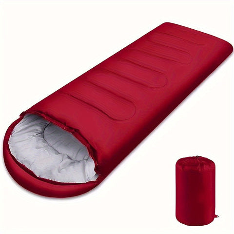 Warme Schlafsack mit Kapuze – Perfekt für Camping und winterliche Abenteuer