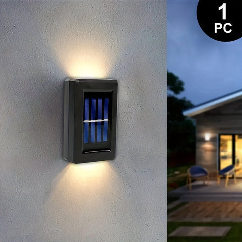 Orlite Schwarze LED Wandbeleuchtung – Nachhaltiges und Stimmungsvolles Außenlicht