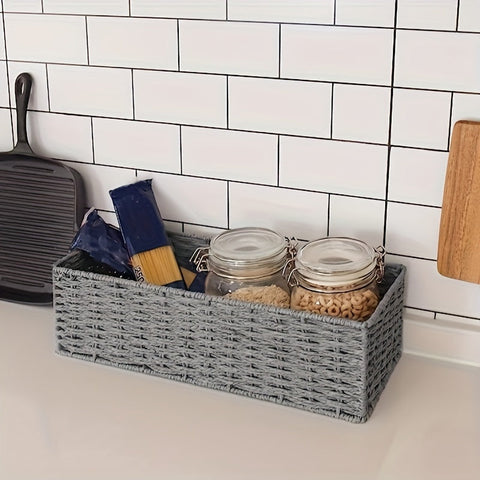 Gewebter Aufbewahrungskorb für Toilettenpapier - Praktisch und Langlebig