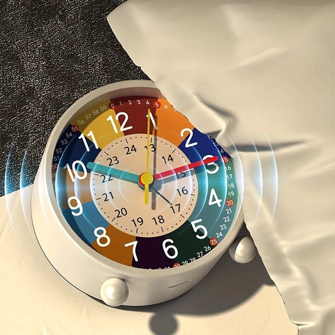 Bildungswecker – Bunte Uhr für Studenten und Kinder