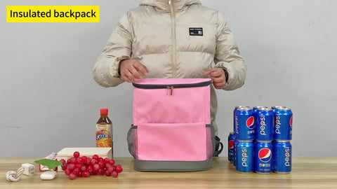 Kühlrucksack für 24 Dosen – Ideal für Strand, Camping und Picknicks