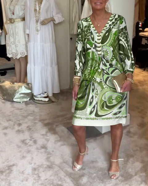 Vintage Vibe Kleid - Elegant und Bequem für Jeden Anlass