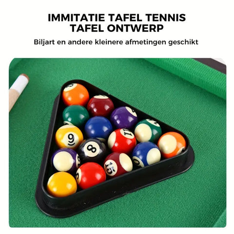 Kompakte Tischbillard - Für endlosen Spielspaß