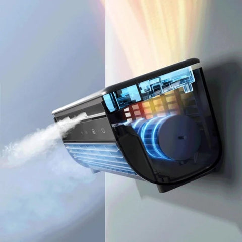 AirWave - Drahtloser Aufladbarer Klimaanlage