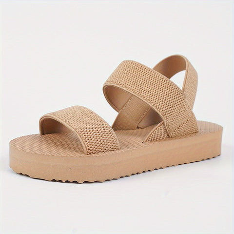 Stylische Damen Sandalen mit Elastischem Riemen - Ultimativer Komfort für den Sommer