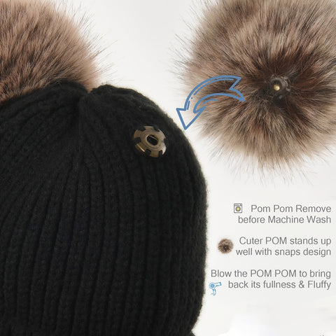 Winter Kuschel Beanie - Für Wärme und Stil