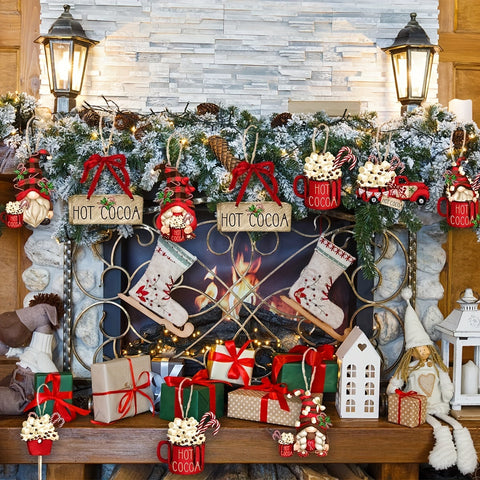 Gemütliches Weihnachtsornament-Set – Für eine warme Atmosphäre