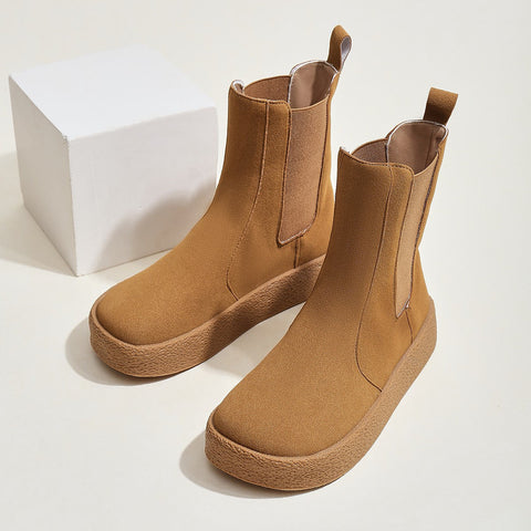 Bequeme Chelsea Boots für Damen - Warme und stilvolle Slipper