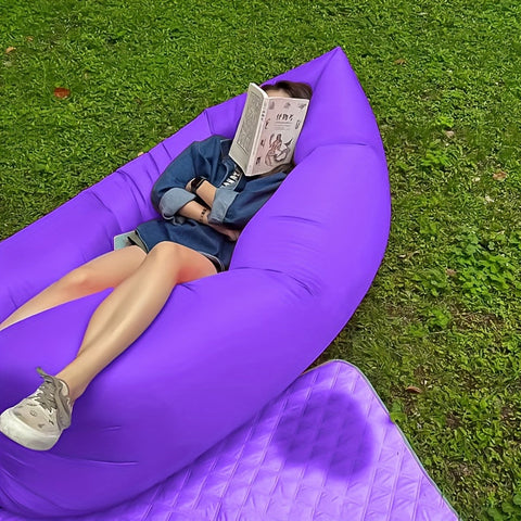 Aufblasbare Loungebank - Leicht und Komfortabel für Camping und Outdoor-Abenteuer