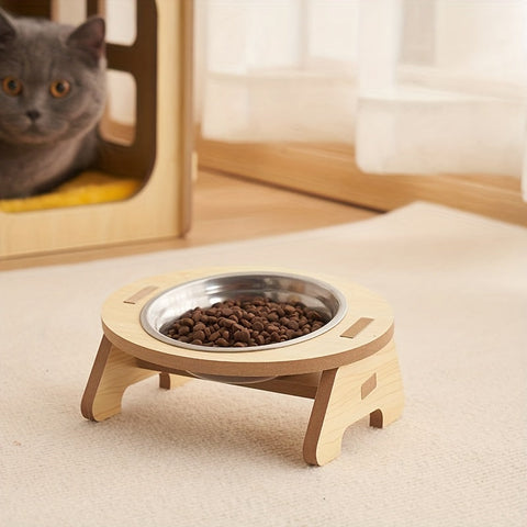 Erhöhte Katzenfutterschüssel Set – Nachhaltiges und Bequemes Essen für Ihre Katze