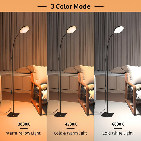 Flexibler LED Stehlampe - Perfekt zum Lesen und Entspannen