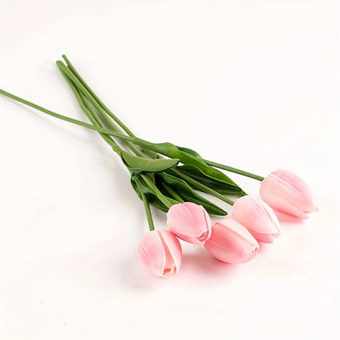 Set von 10 Realistischen Tulpen – Perfekt für Hochzeiten und Innendekoration