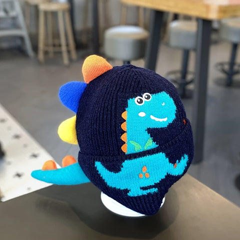Dino Wintermütze für Kinder - Für Verspielte Wärme