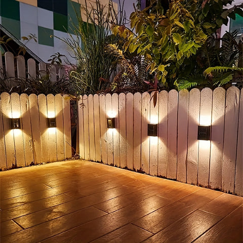 Orlite Schwarze LED Wandbeleuchtung – Nachhaltiges und Stimmungsvolles Außenlicht