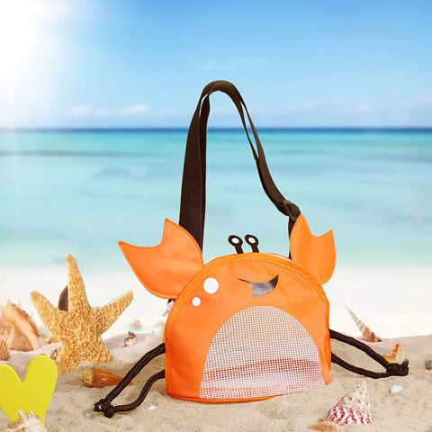 Lieber Krebs Schultertasche – Verspielte, Leichte Strandtasche für Kinder mit Verstellbarem Schultergurt