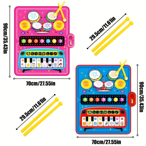 Buntes Musikspielteppich - Für Kreative Musikerlebnisse