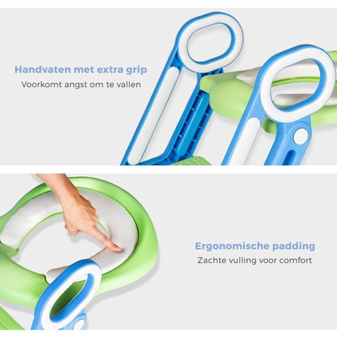PottyPro - Töpfchen-Trainer für Kleinkinder mit Aufstiegshilfe