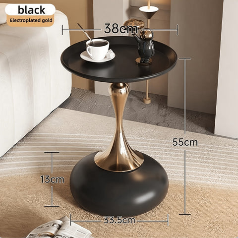 Ningqin Gold-Weißer Beistelltisch – Kompaktes und Elegantes Design