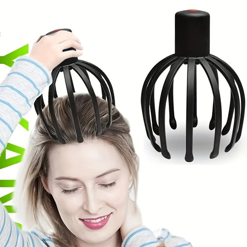Elektrische Octopus Kopfhautmassagegerät – USB Aufladbar und Kompakt