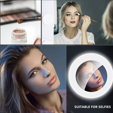 LED Selfie-Ringleuchte - Perfekt für Make-up und Fotografie