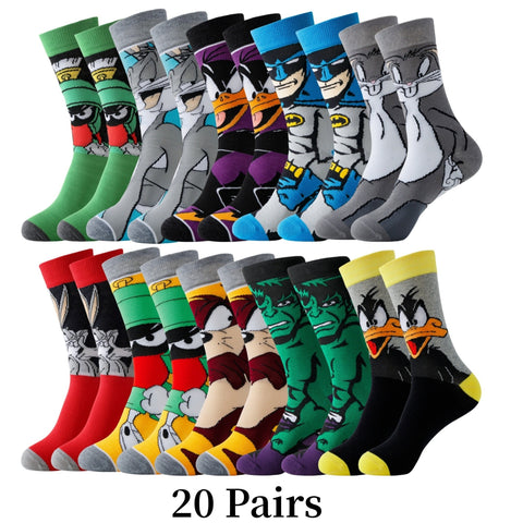 Cartoon Socken Set - Komfort und Stil mit Deinen Lieblingscharakteren