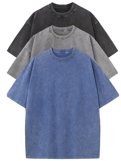 Entspannte Herren T-Shirts 3er-Pack – Weicher und Nachhaltiger Tragekomfort