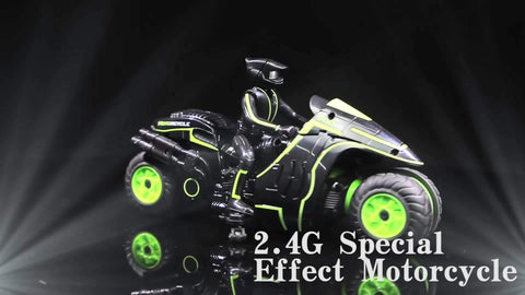 Fernbedienbares Stuntmotorrad – 360° drehbare Räder und hohe Geschwindigkeit für Kinder