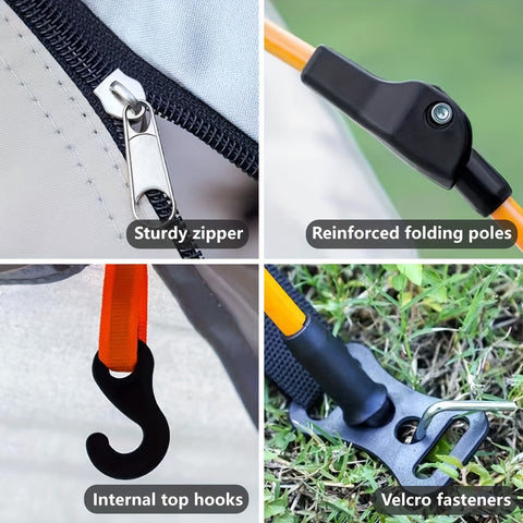 Automatische Faltbare Campingzelt – Komfortabel und Langlebig für Outdoor-Abenteuer